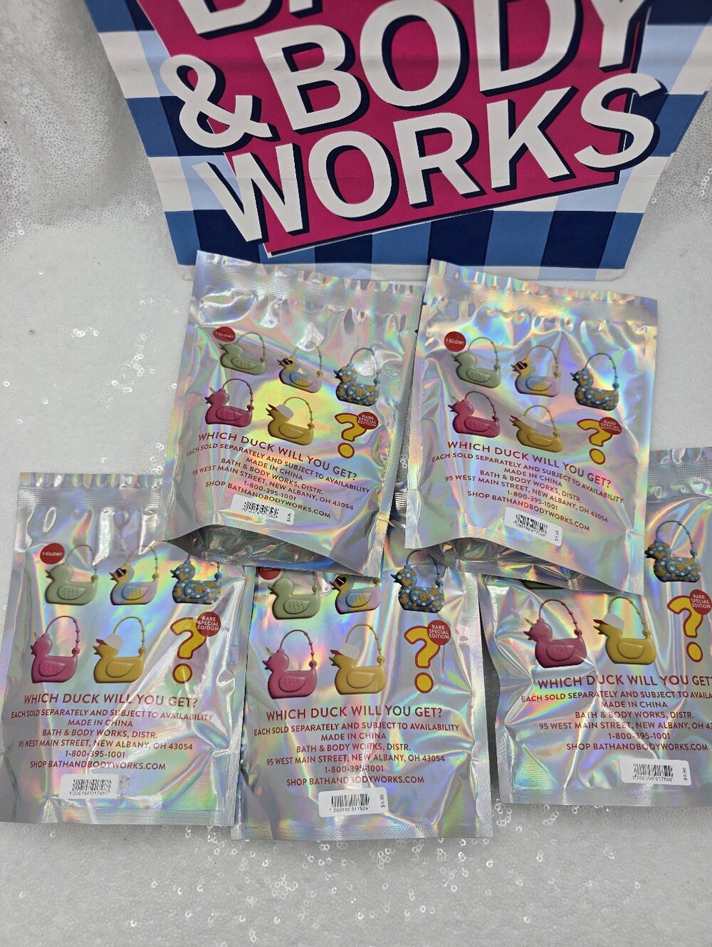 Bath And Body Works Sealed Mystery Duck Pockerbac Holder Bundle Of 5 Collection - Picture 6 of 10